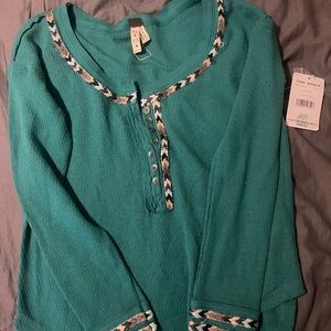 new free people long sleeve top